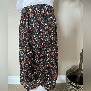 J.Crew Merchantile 12 floral skirt